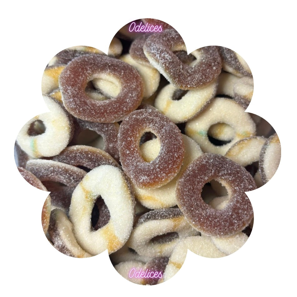 anneaux sucrés cola (100g)