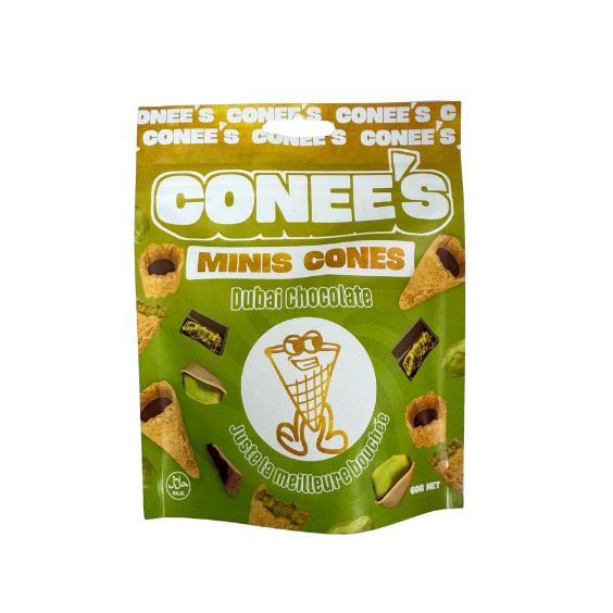 cône au chocolat de Dubaï pistache