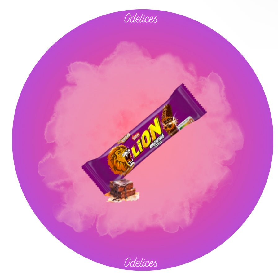 Lion brownie