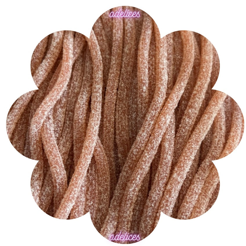 lasso torsadés acidulés fraise (x10)