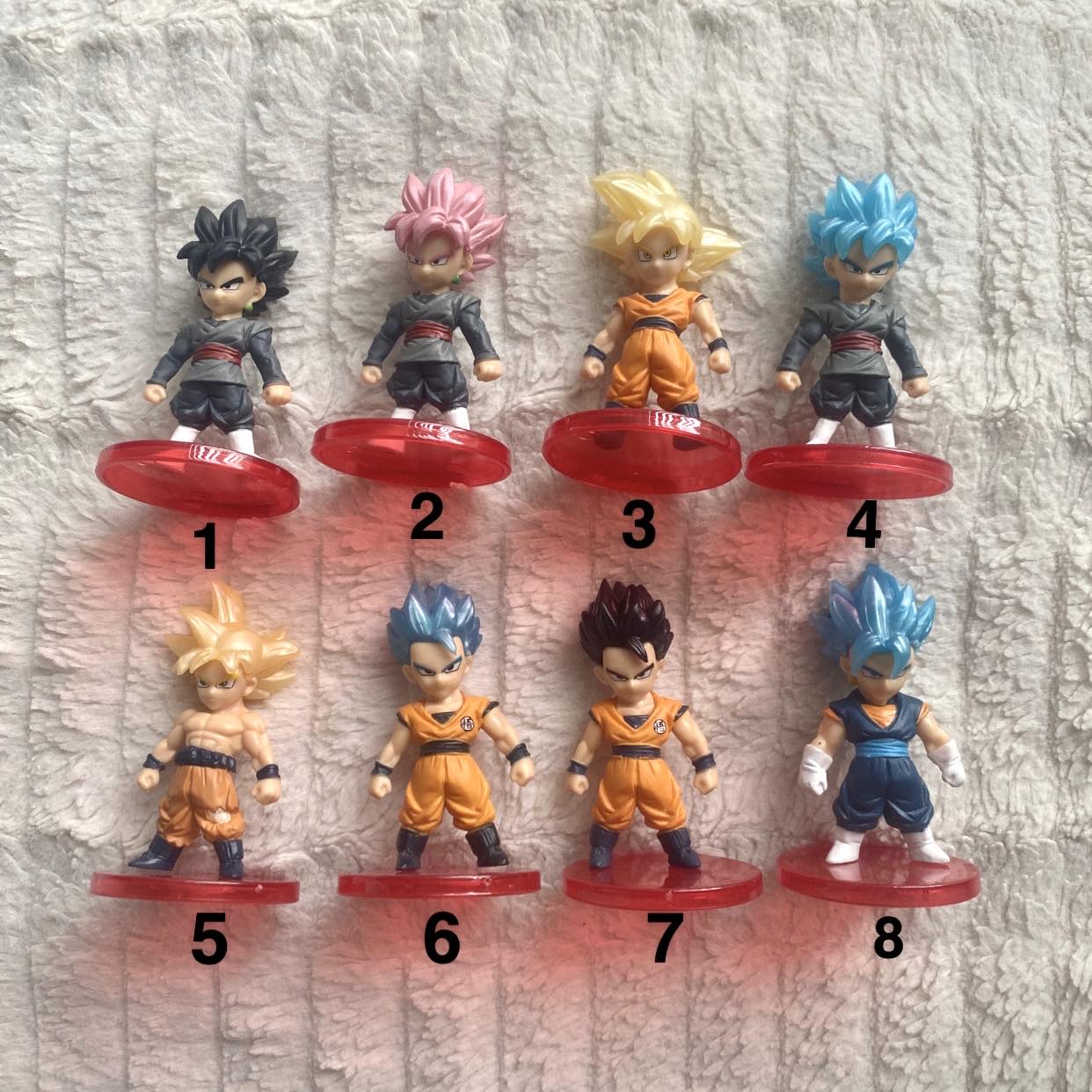 figurines dbz