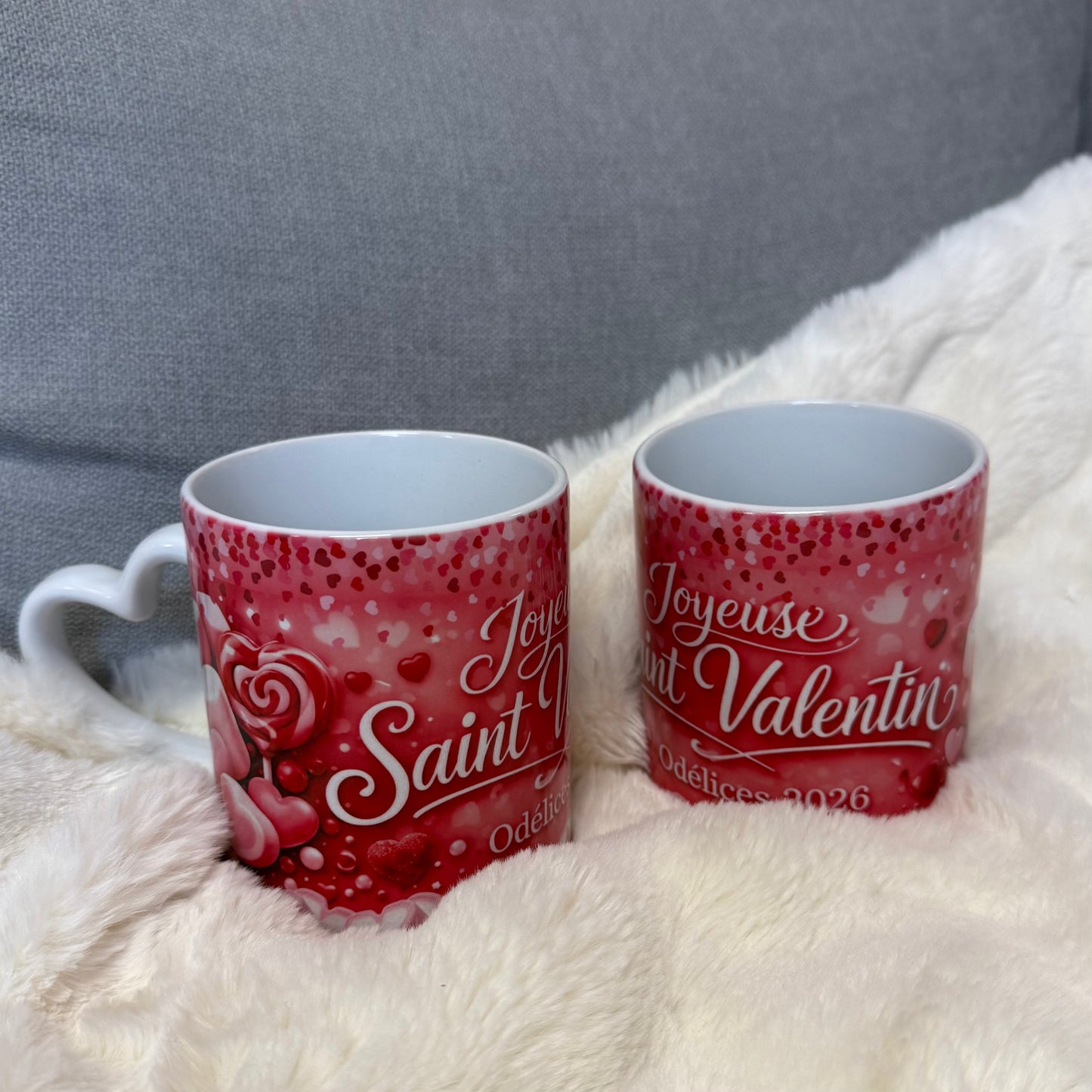 Mugs édition Saint-Valentin