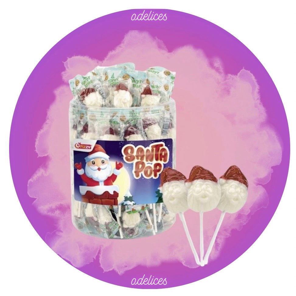 Sucettes de noel Santa pop (unité)