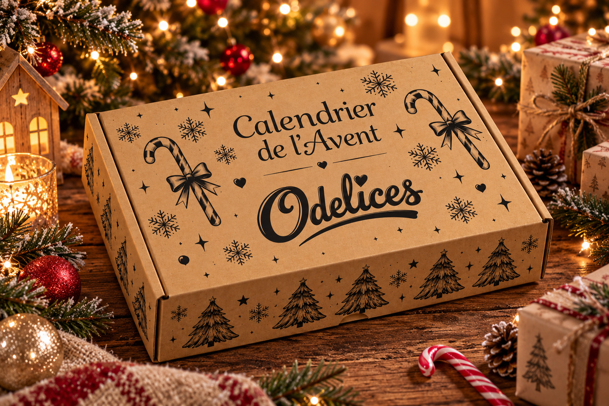 Calendrier chocolat 24 cases