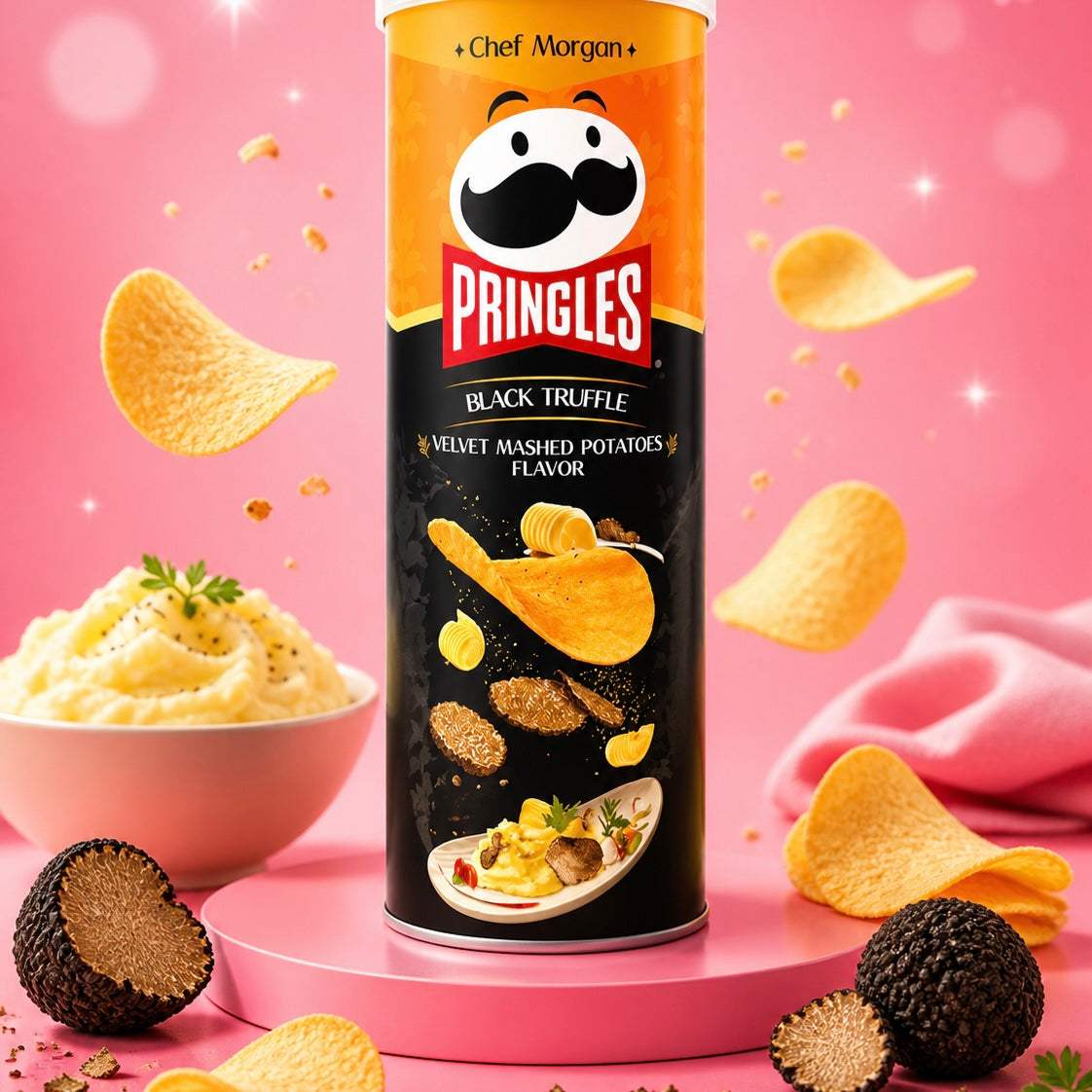 Pringles Black Truffle Velvet Mashed Potatoes