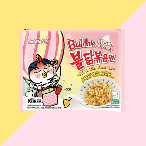 Samyang Crème Carbonara hot chicken ramen 140g