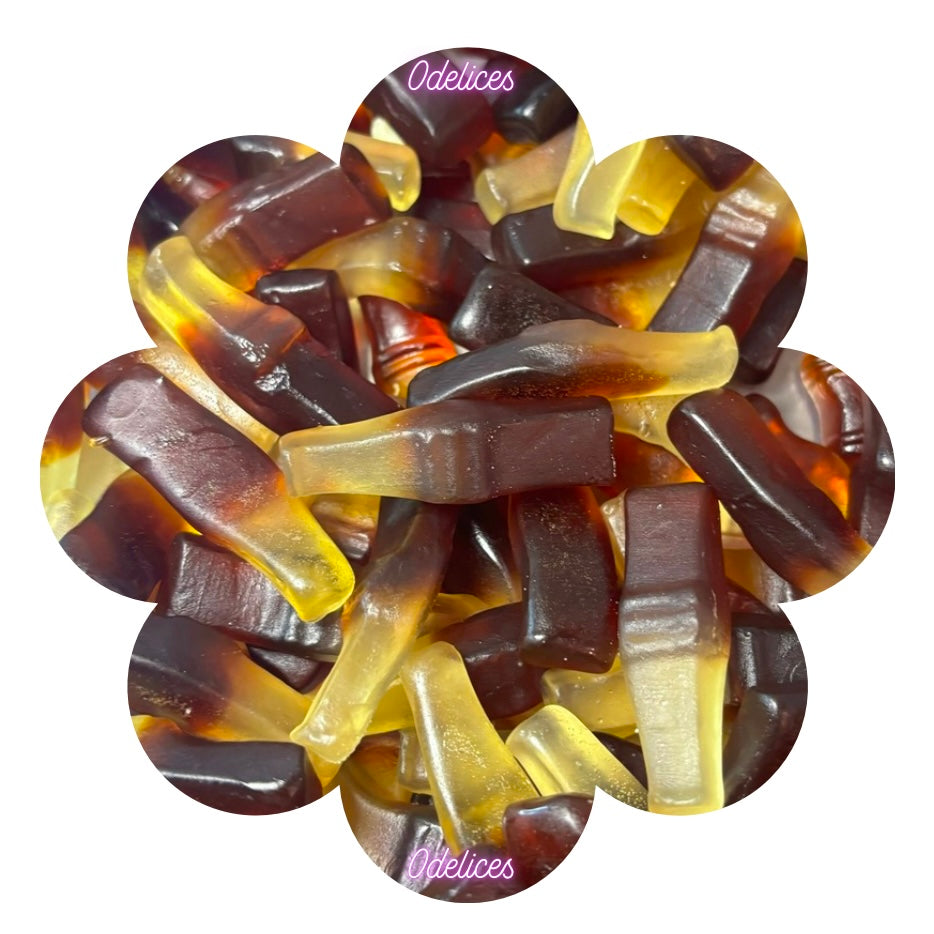 Bouteilles Cola LISSES (100g)