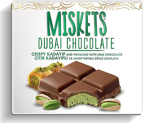 Dubaï Chocolate - pistache chocolat au lait