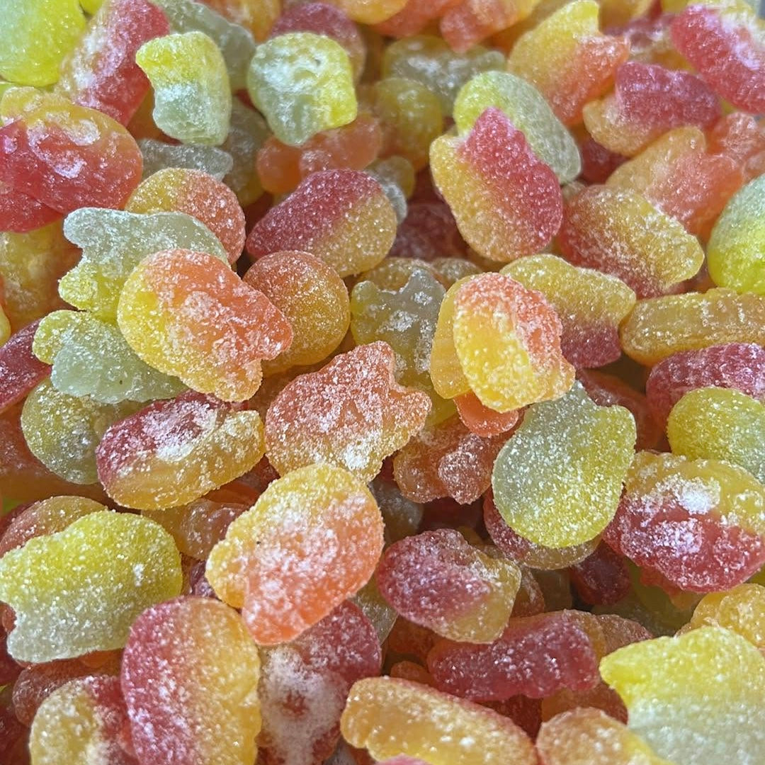 bubs Mini Sour Skalle Fruity Lemon Mix 100gr