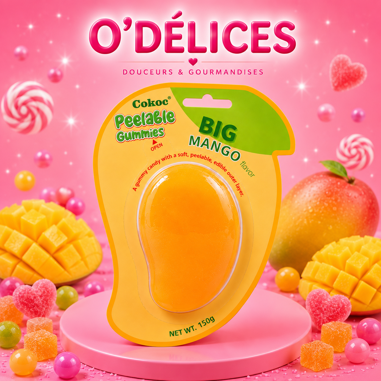 Mangue peeling XL (x1)