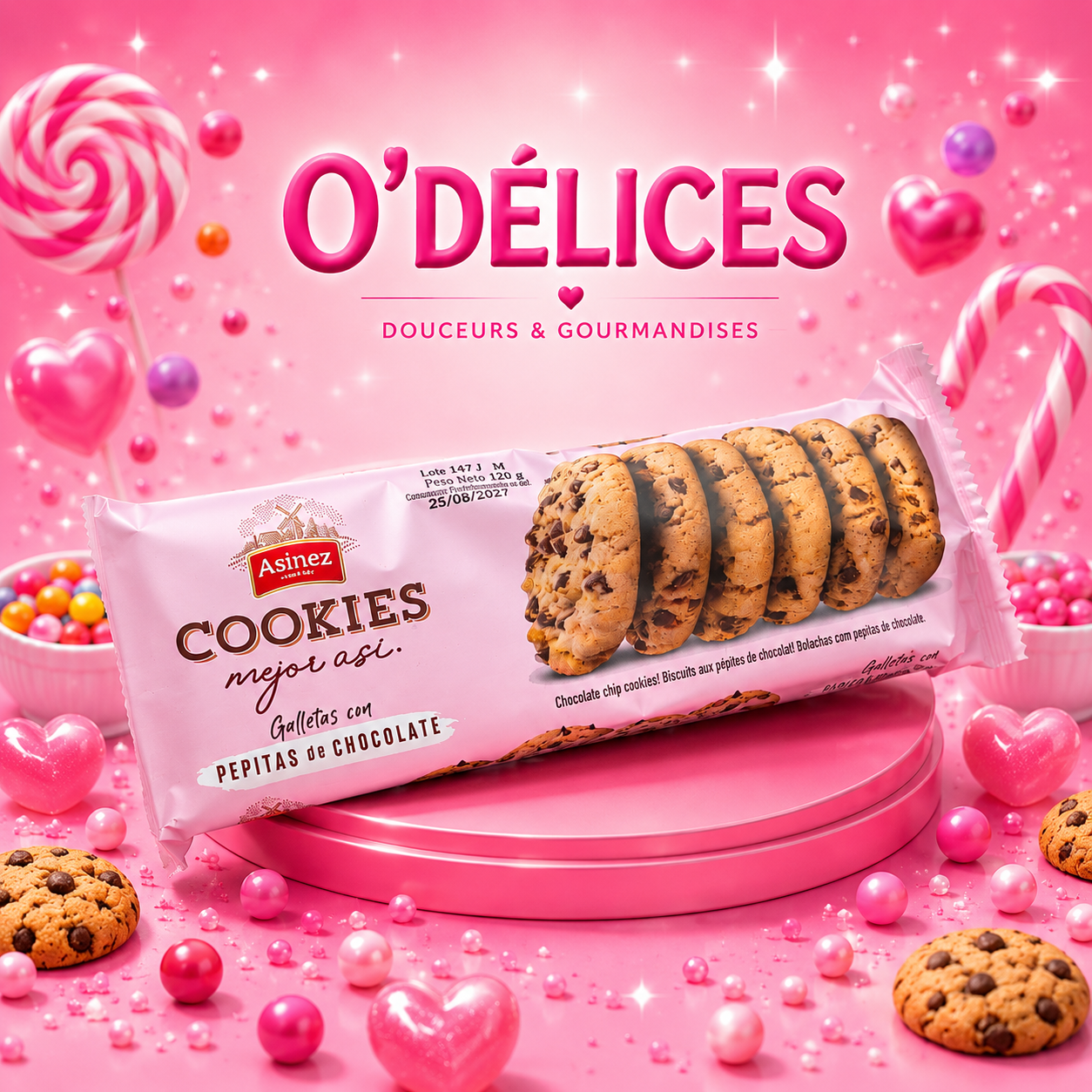 Cookies pépite chocolat (x1)