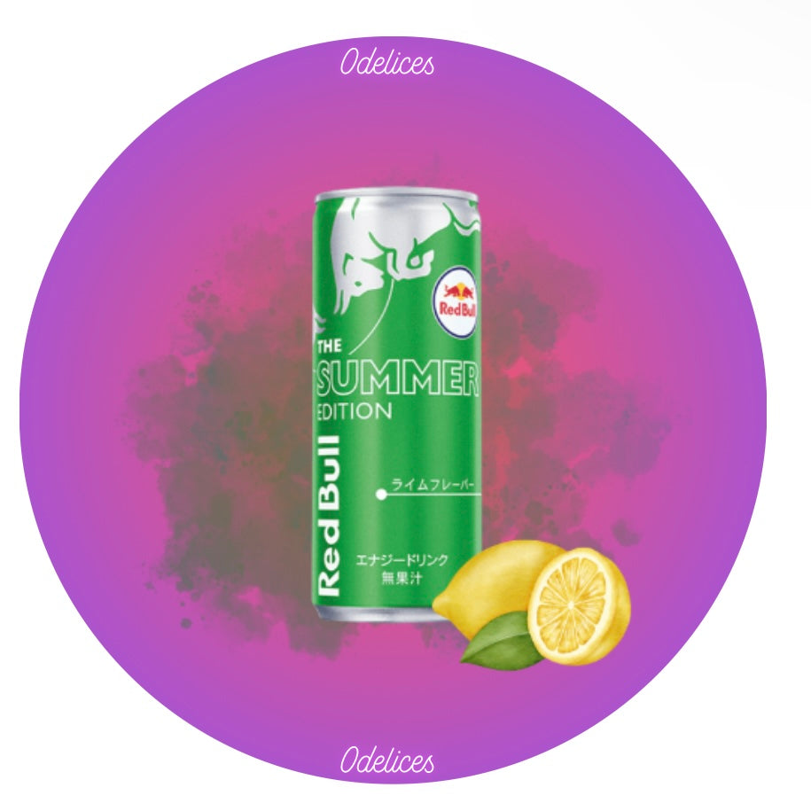 Red Bull Energy Drink Japan Summer Edition Lime ddm 28/02/2025