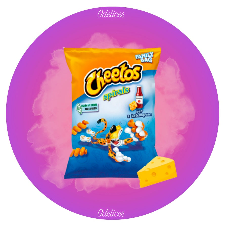 Cheetos ketchup fromage