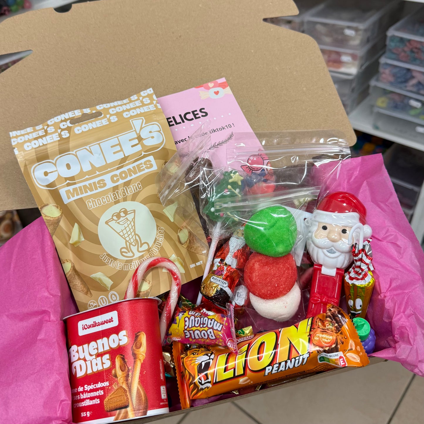 Box XL bonbon/chocolat