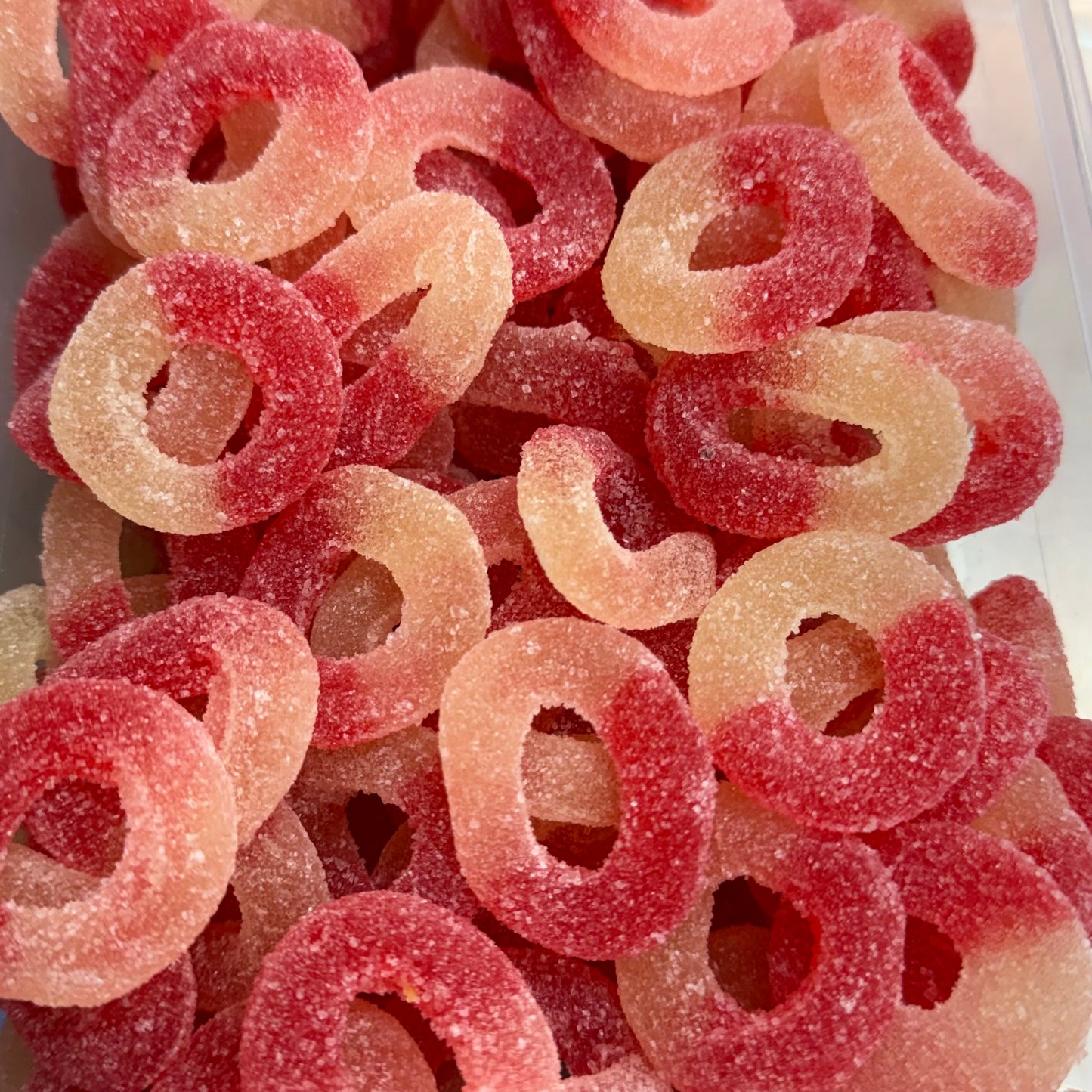 Anneaux cerise (100g)