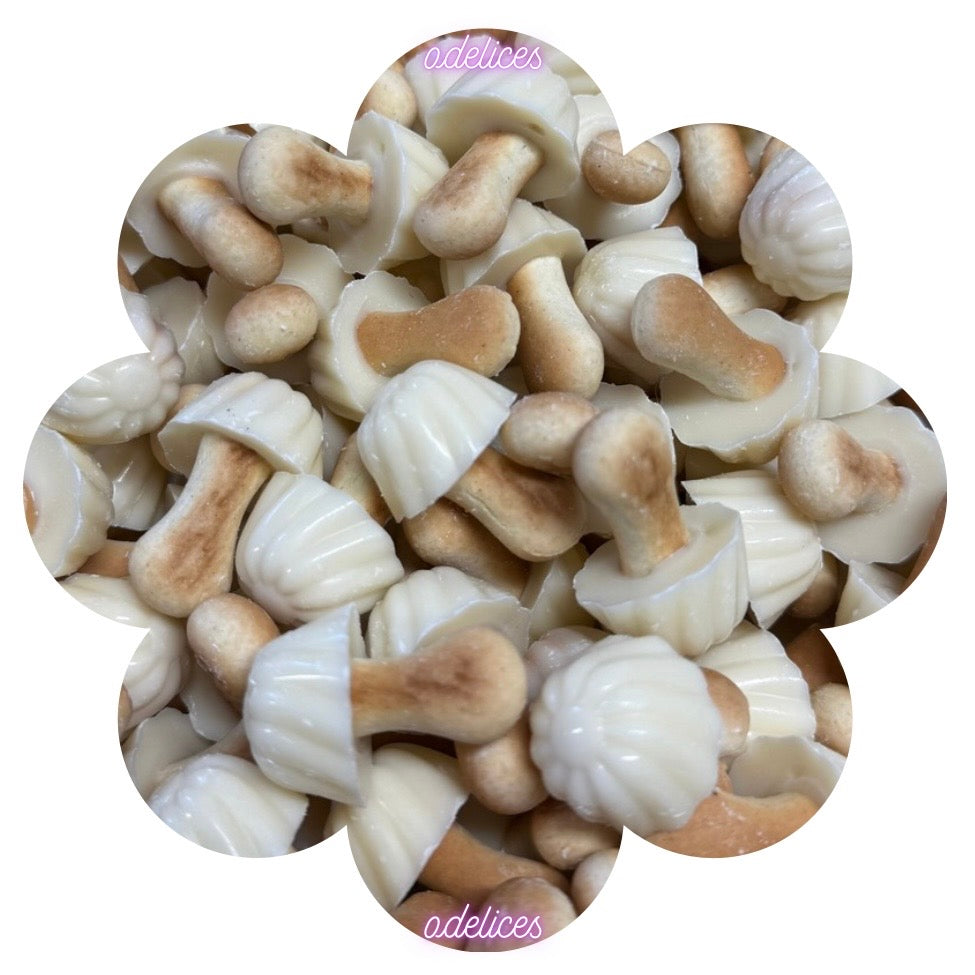 Mix Champignons chocolat blanc (100g)