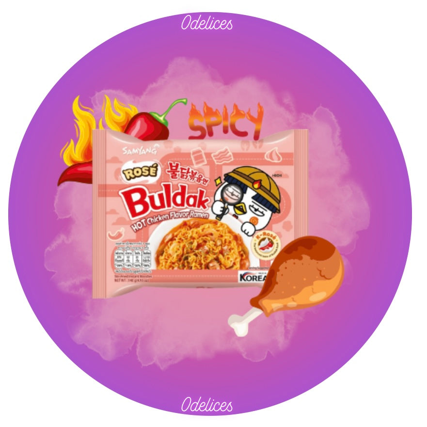 Samyang Ramen Hot Chicken Buldak Rosé