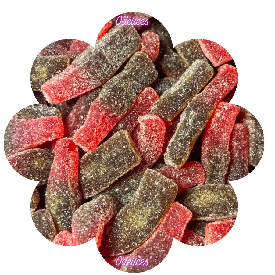 bouteilles cola cherry  (100g)