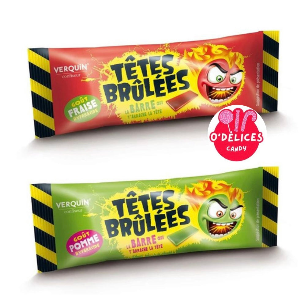 Têtes brûlées fraise/pomme