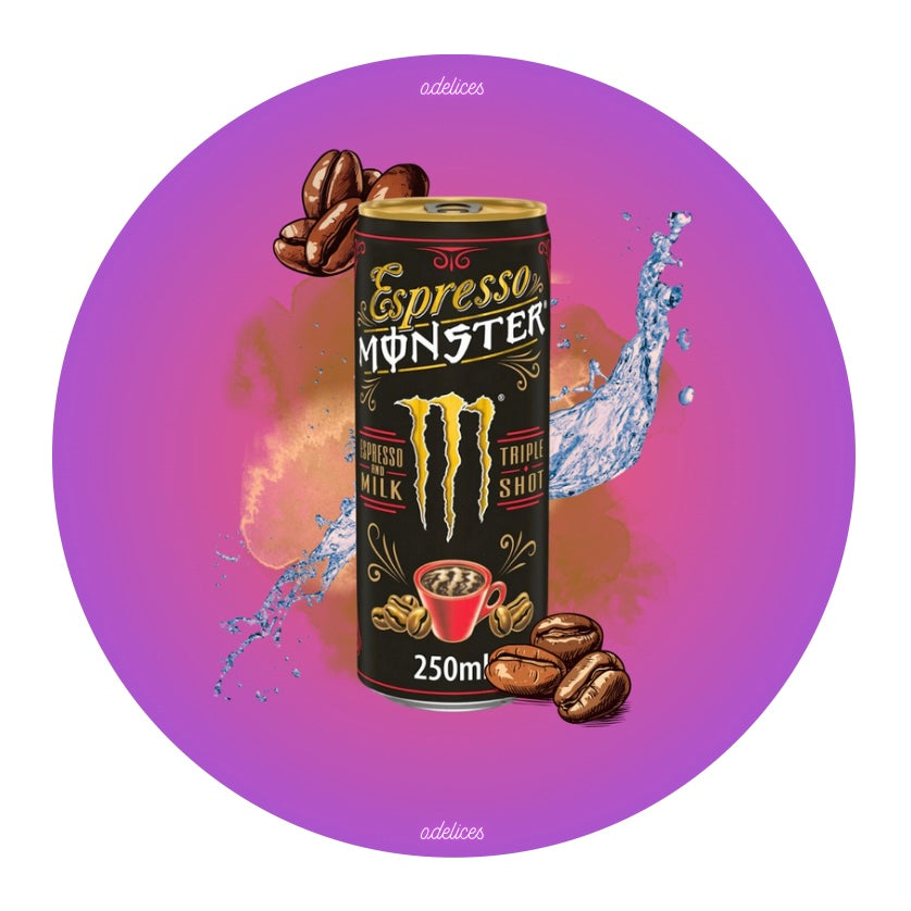 Monster Espresso and Milk Triple Shot
