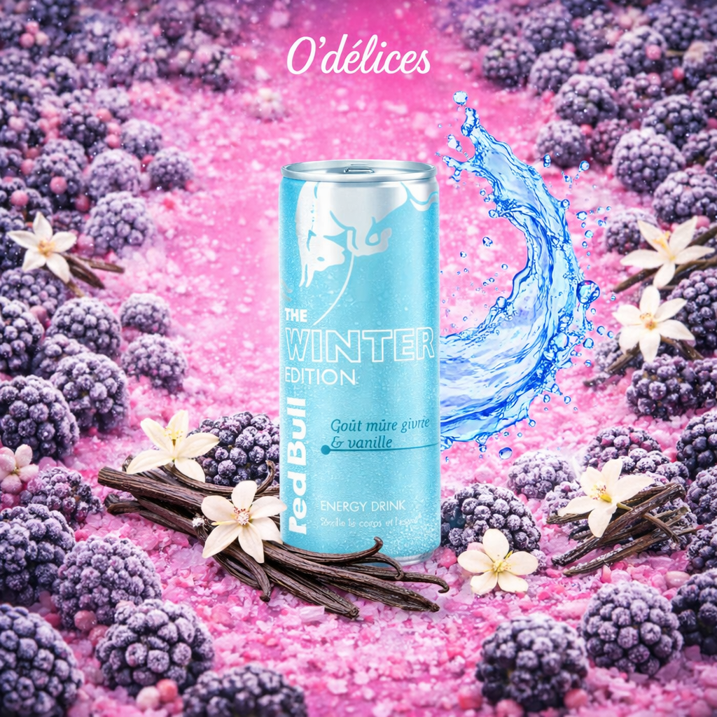 Red bull vanille mûre givrée (unité)