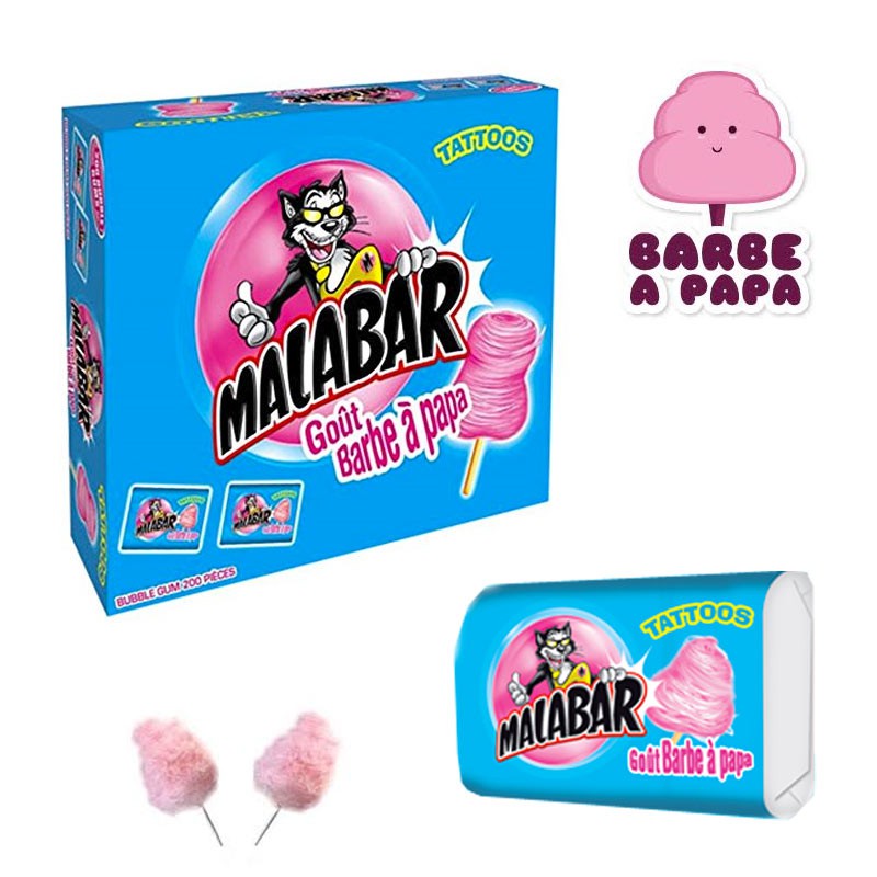 Malabar barbe à papa X5