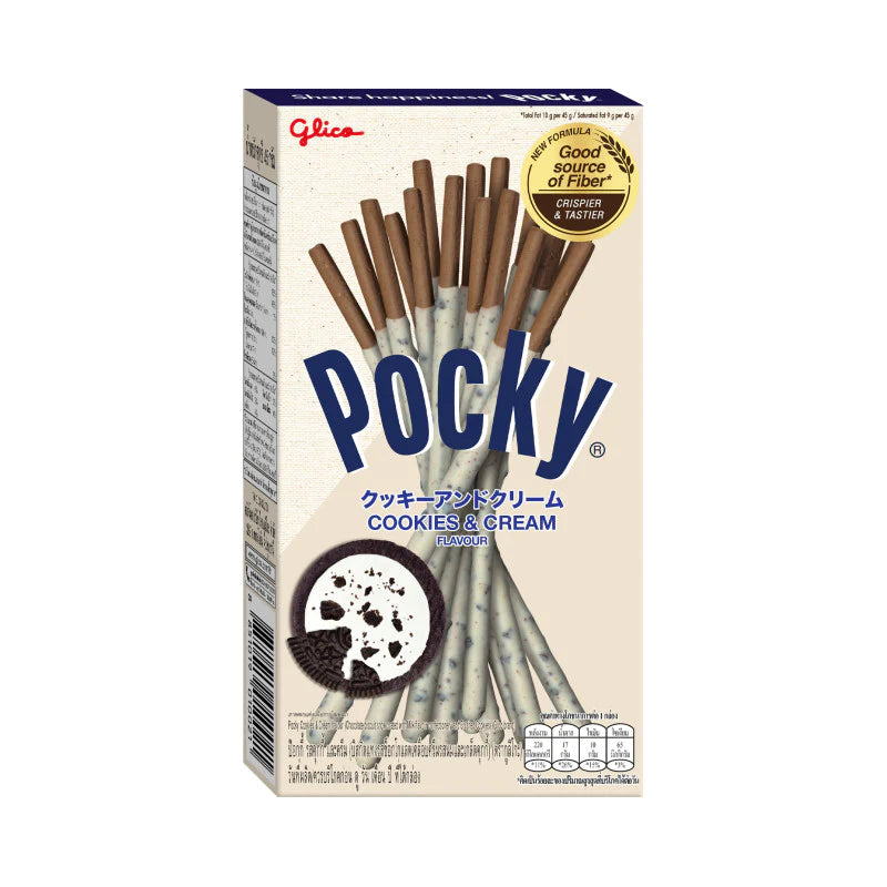 Pocky cookies & cream (unité)