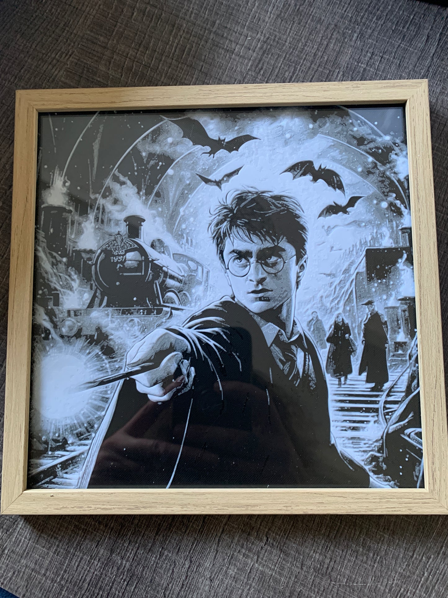 cadre 3D harry potter