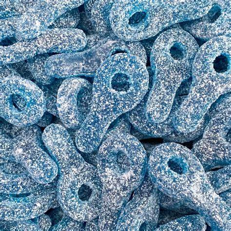 Bonbon tétine citrique bleue (100g)
