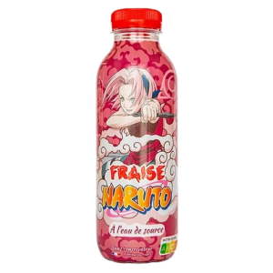 Boisson saveur fraise Naruto: Sakura 500ml