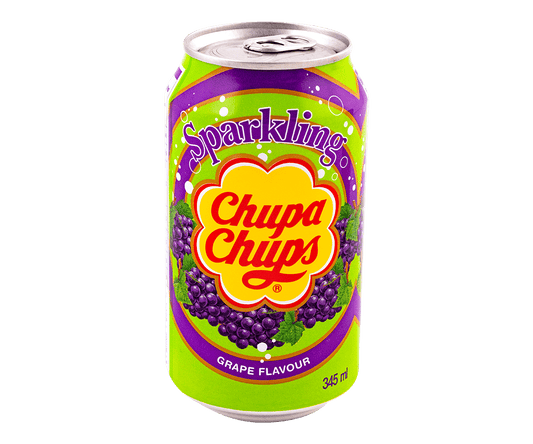 Soda Chupa Chups au raisin pétillant, 345ml