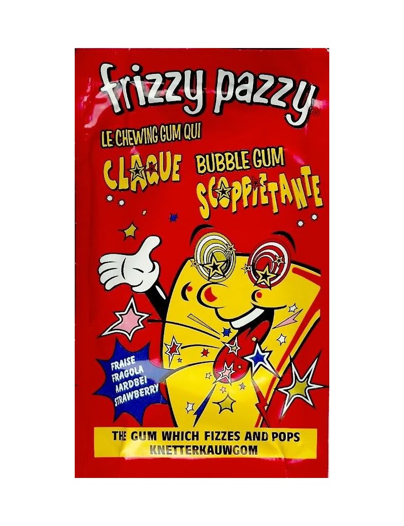 Frizzy pazzy fraise tache langue