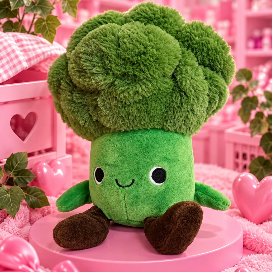 Peluche brocolis