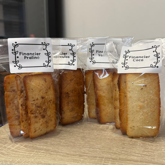 Pack financiers (4 sachets)