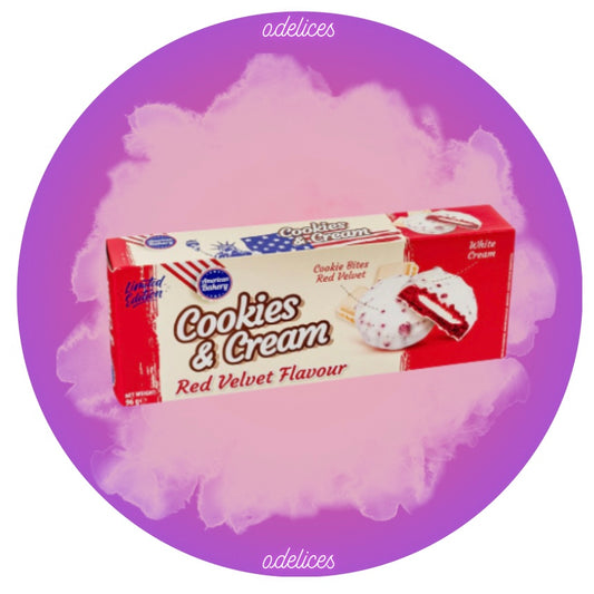Cookies & Cream Saveur Red Velvet 96g