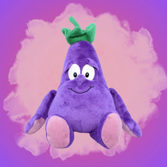 Peluche aubergine goodness￼