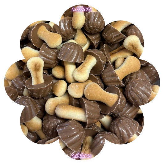 Champignons chocolat caramel (100g)