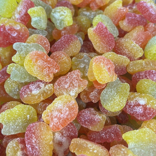bubs Mini Sour Skalle Fruity Lemon Mix 100gr