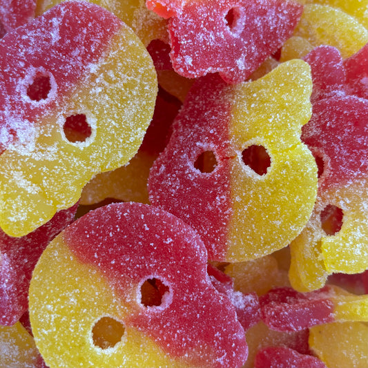 Bubs Crânes Framboise Citron Acidulés (100g)