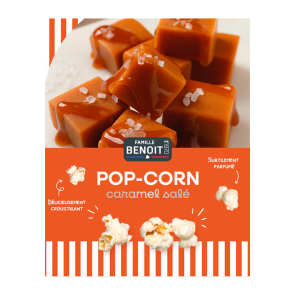 pop corn carramel salé
