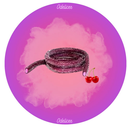 Maxi câbles cerises acidulé (unité)