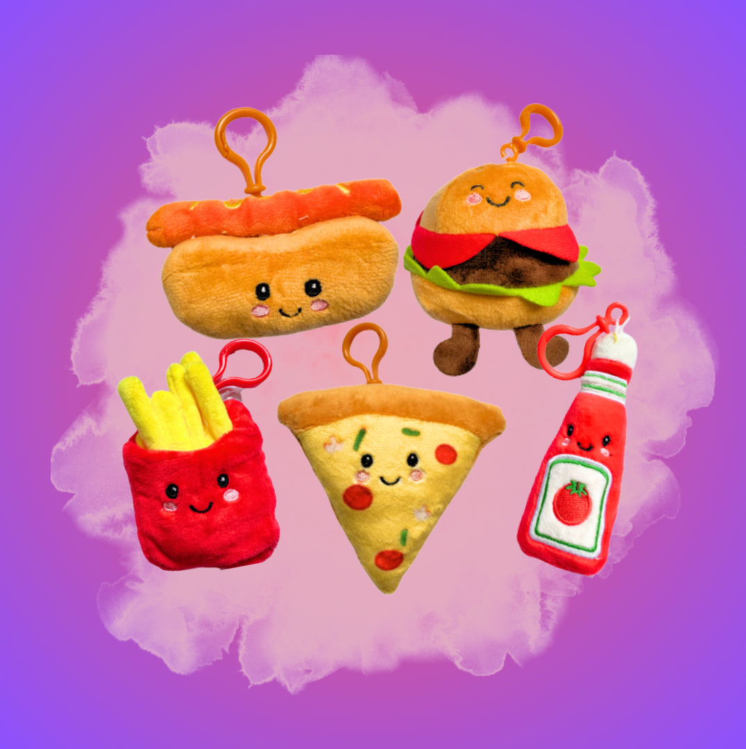 Peluche fast-food 10cm