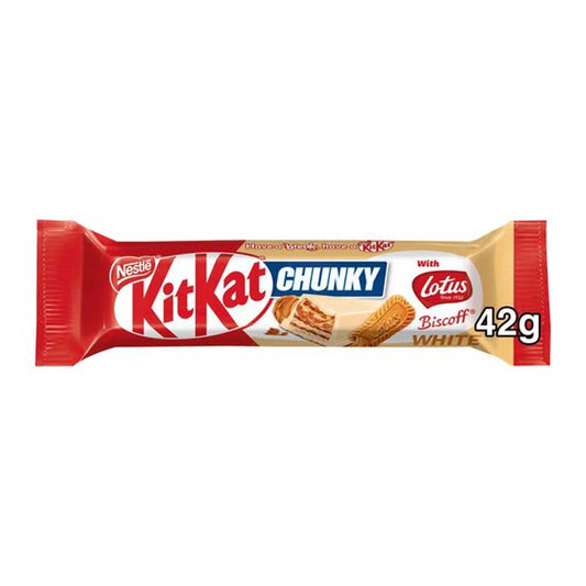 KitKat Chunky White Lotus Biscoff