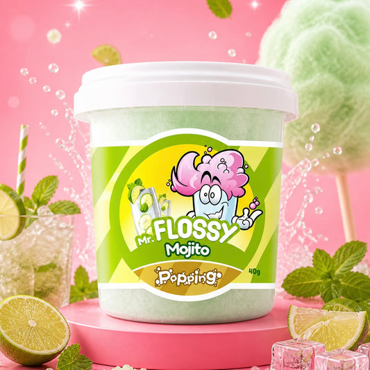 Mr Flossy Barbe à papa Pétillante Mojito
