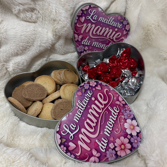 Boîte « la meilleure mamie du monde »