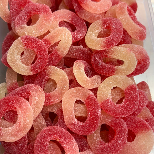 Anneaux cerise (100g)