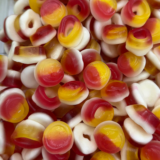 Mini Anneaux Pêche (100g)