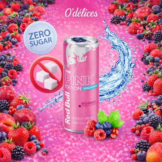 Red Bull Wild Berry (sans sucre)