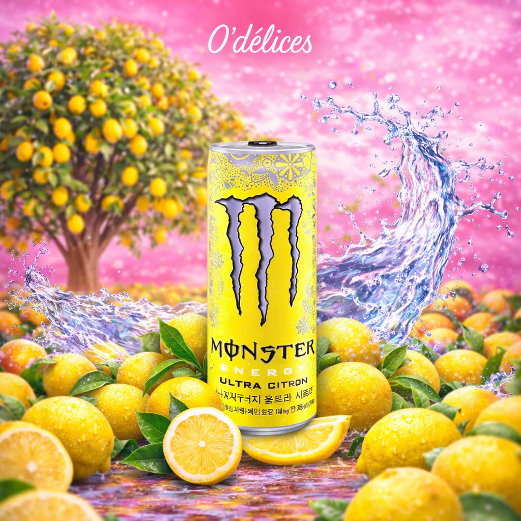 Monster Energy Ultra citron (unité)