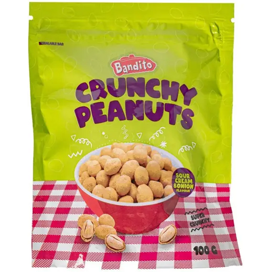 Cacahuète enrobé crème oignon
